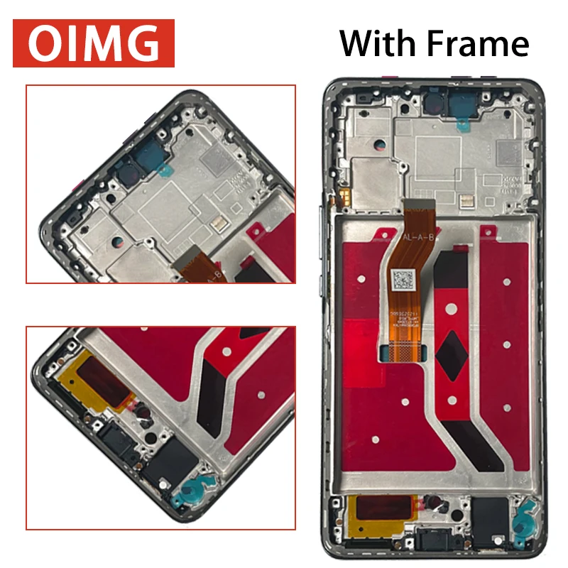 AGCUT Display LCD 6,78 Pollici Per Honor Magic 6 Lite 5G – Sostituzione Touch Screen Con Kit Di Strumenti (Nero)