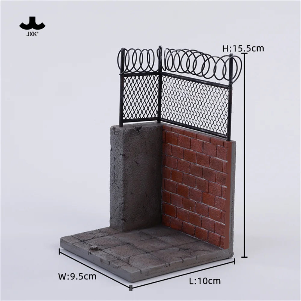 JXK JXK279 JXK283 1/6 Scence Accessori Simulato MooDeng 6.0 Baby Ippopotamo vicino alla parete Modello per 12 "Action Figurina Giocattoli FAI DA TE