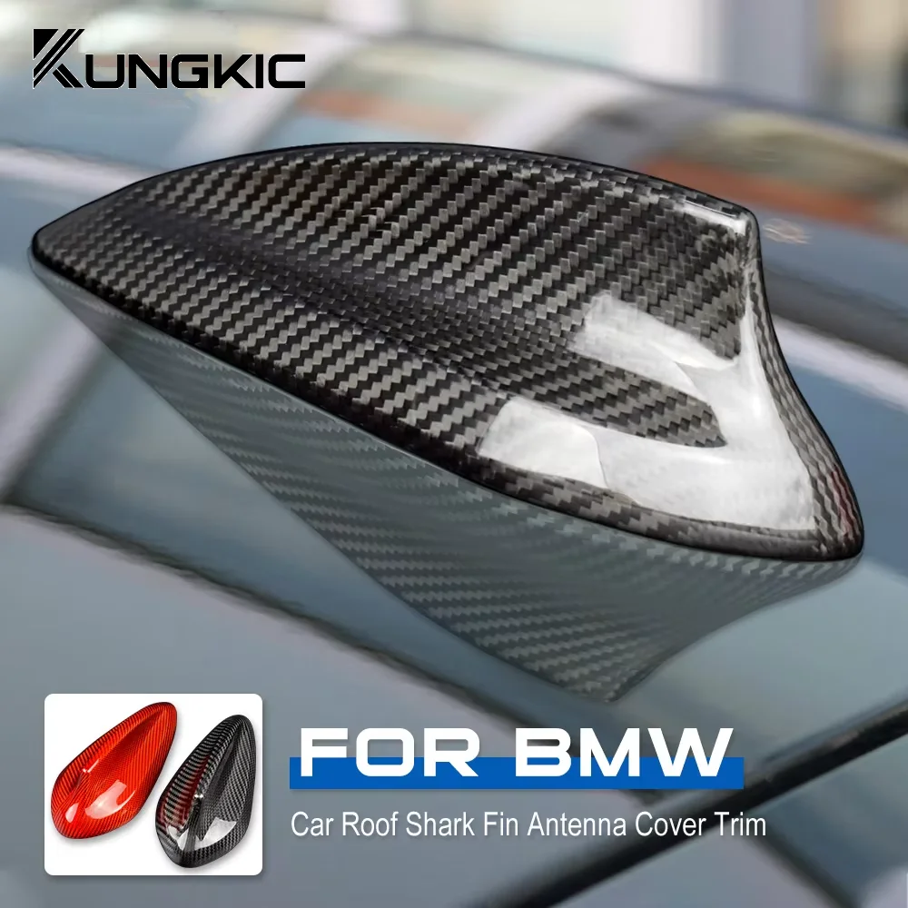

Car Shark Fin Antenna Cover Trim for BMW F22 F87 F30 F80 G20 F32 F36 F82 G30 G38 F90 G11 G12 Accessories Real Carbon Fiber