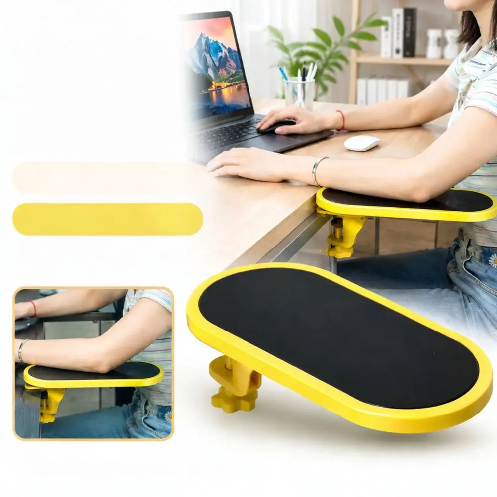 Rotatable Desk Arm Support Pad Computer Wrist Rest Mouse Mat Holder Ergonomic Home Office Desk Extension Accessory