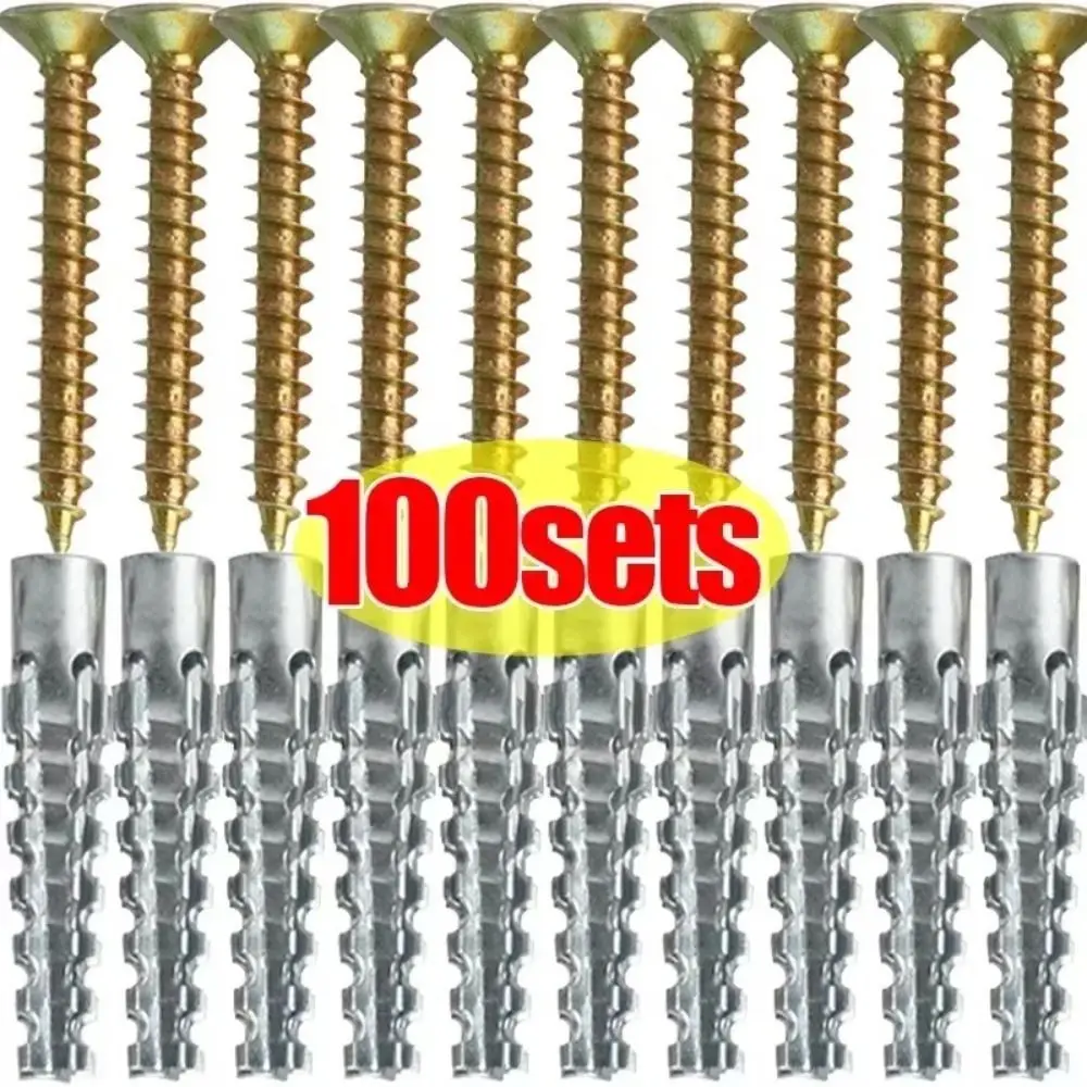 New Self Tapping Metal Expansion Tube Nails Serrated Metal Expansion Screw Wall Screws Concrete Wall