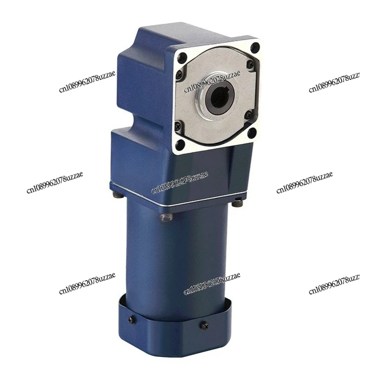 Geared Motor, AC 220V Single-phase Speed Regulation Brake Hollow Solid Shaft Right-angle Motor
