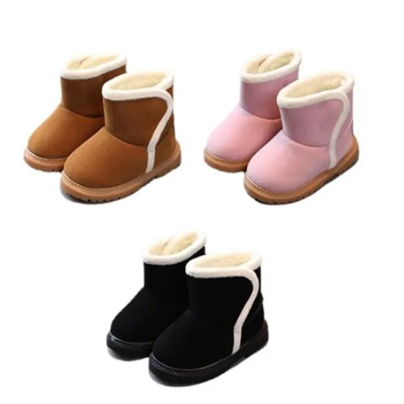 2022 New Children Fashion Casual Boots Baby Boys Girls Snow Short Boots Kids Running Shoes Brand Sport White Shoes Kids Sneaker