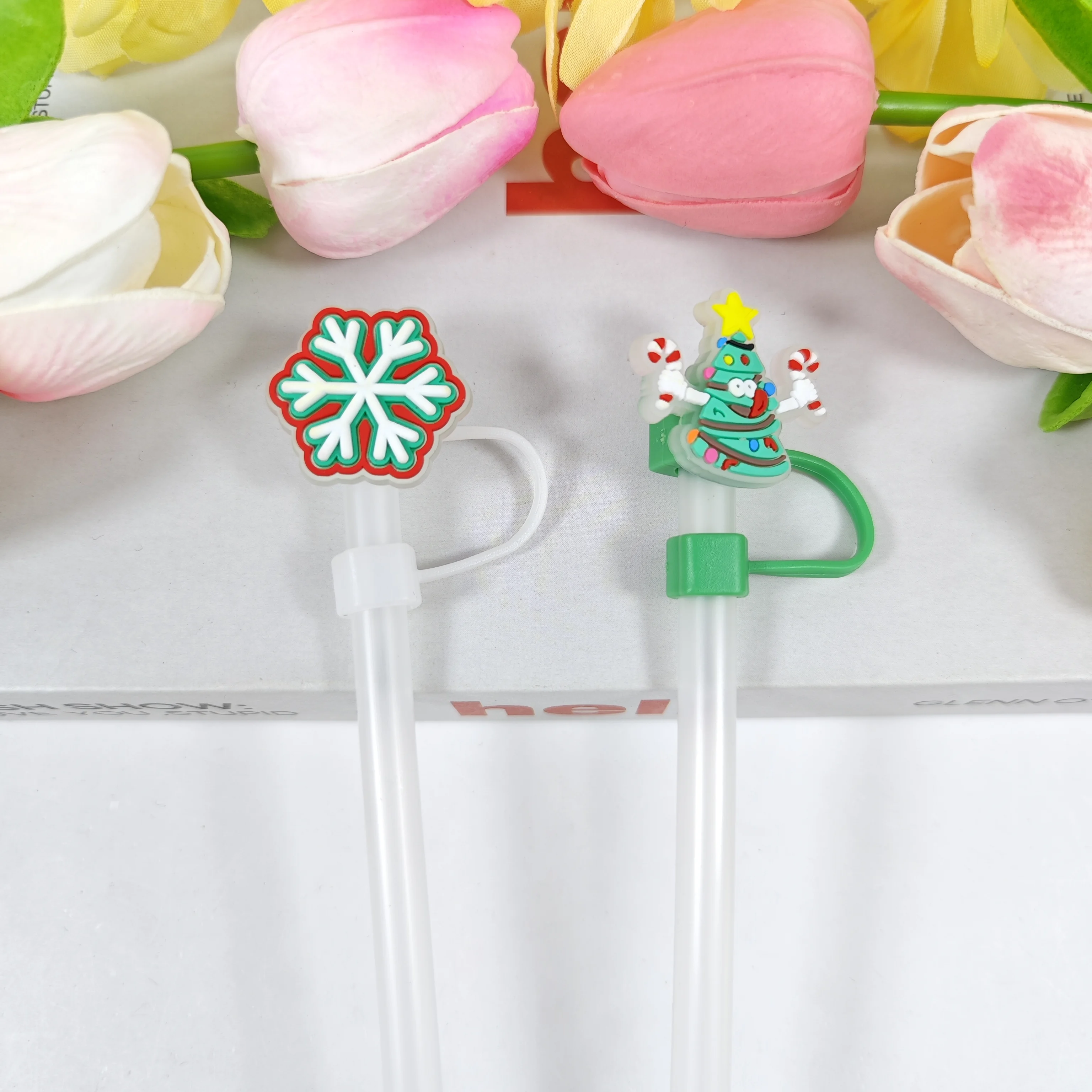 New And Good-Looking Christmas Straw Cap Protective Case