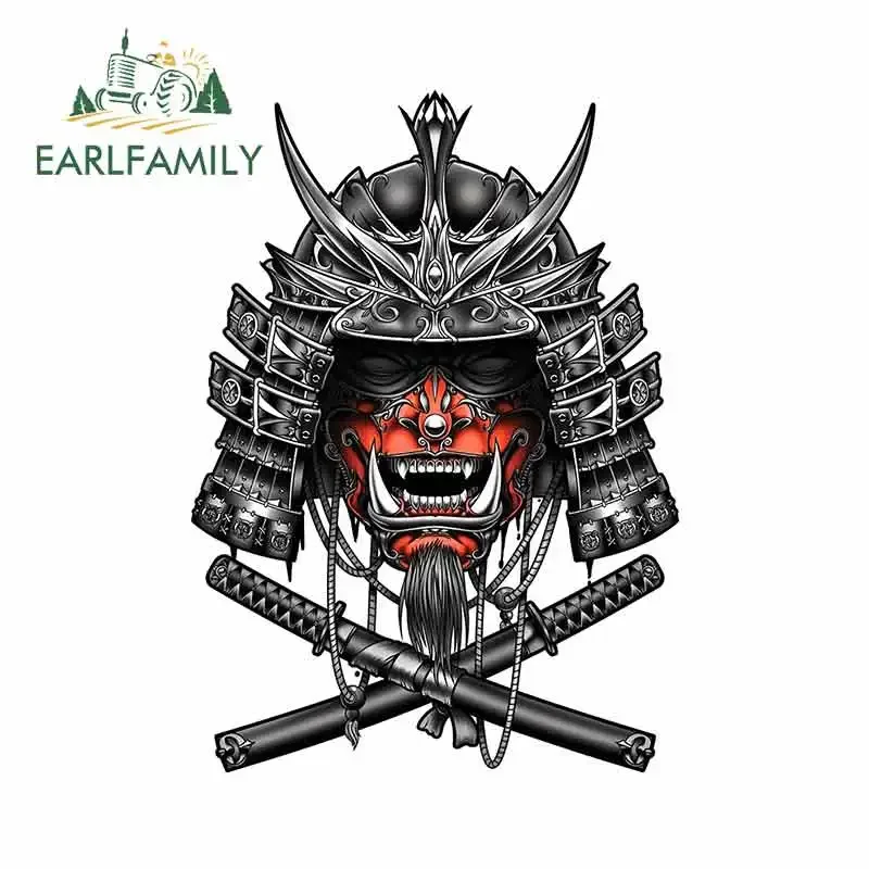 EARLFAMILY 13cm For Samurai Monster Car Stickers Car Accessories Decal Diesel Sticker Waterproof For JDM VAN RV Decoration