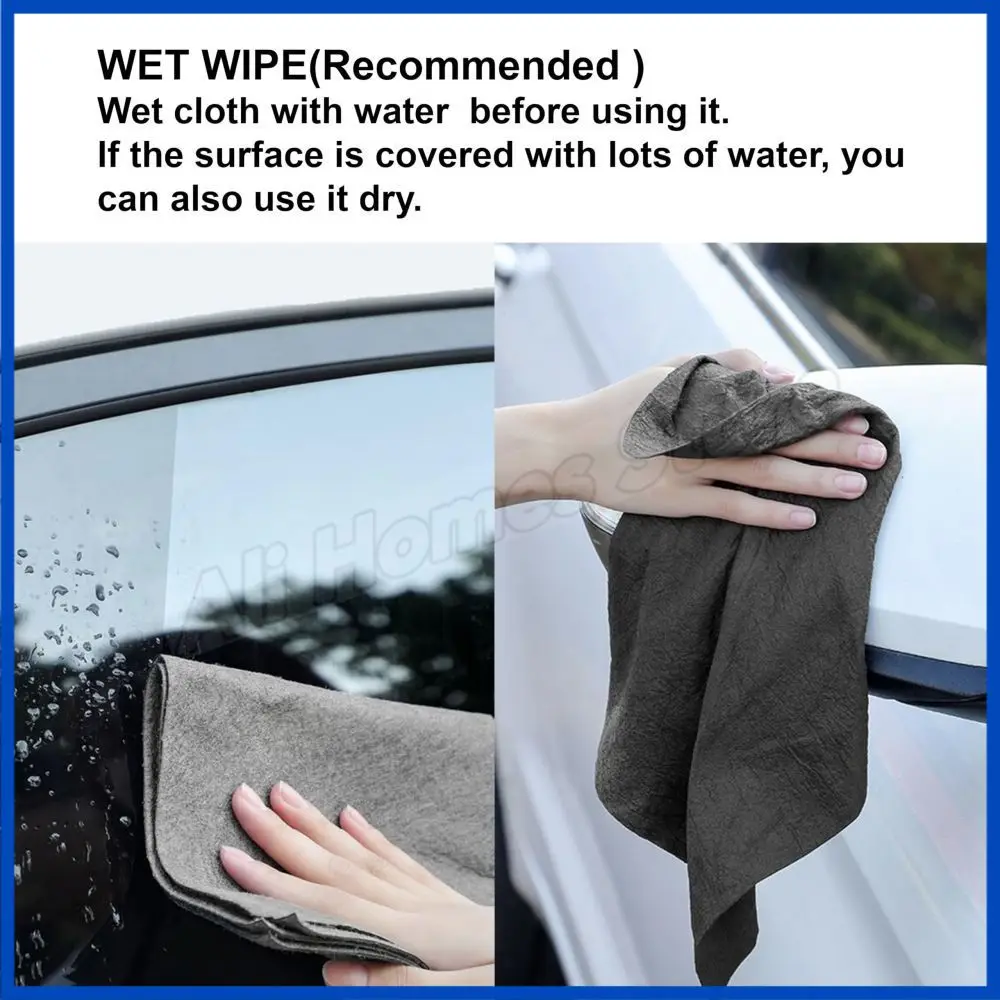 1/3/5/10 PCS Thickened Magic Cleaning Cloth Microfiber Cloth Ultra-Absorbent Car Window Fog Remover Monitor Screen Glasses Towel