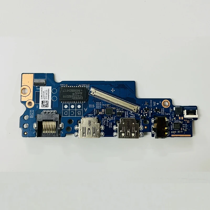 Laptop IO Interface Board PN 0MCCDH For Dell Latitude 3520 E3520 USB LAN Switch Small Board