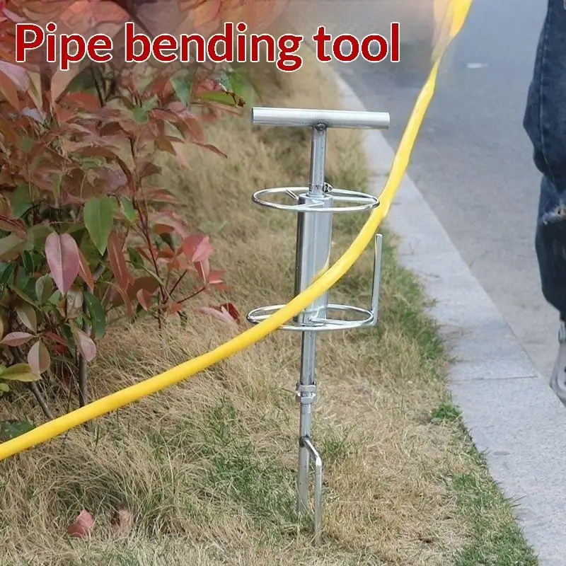 Garden Hose Guide Stake Solid Metal Construction Stop Hose Kinking Bending for Backyard Lawn Yard Care