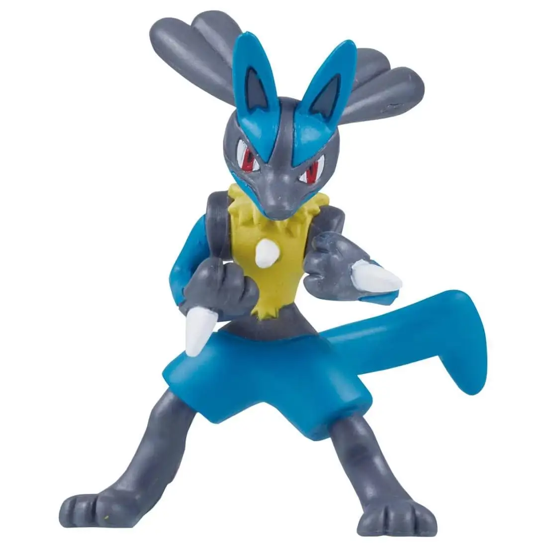 Takara Tomy Nintendo Pokemon TOMICA Pocket Monster Pokemon Hand model Doll Collect Doll Gifts MS-10 Lucario (Character) Mini