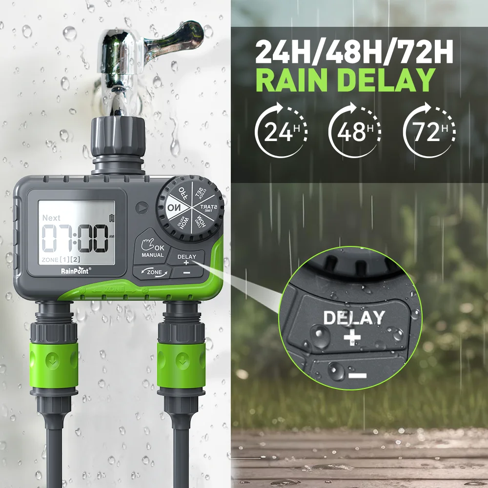 # Temporizador de Riego Rainpo - Power Tools Zones reseña y precio
