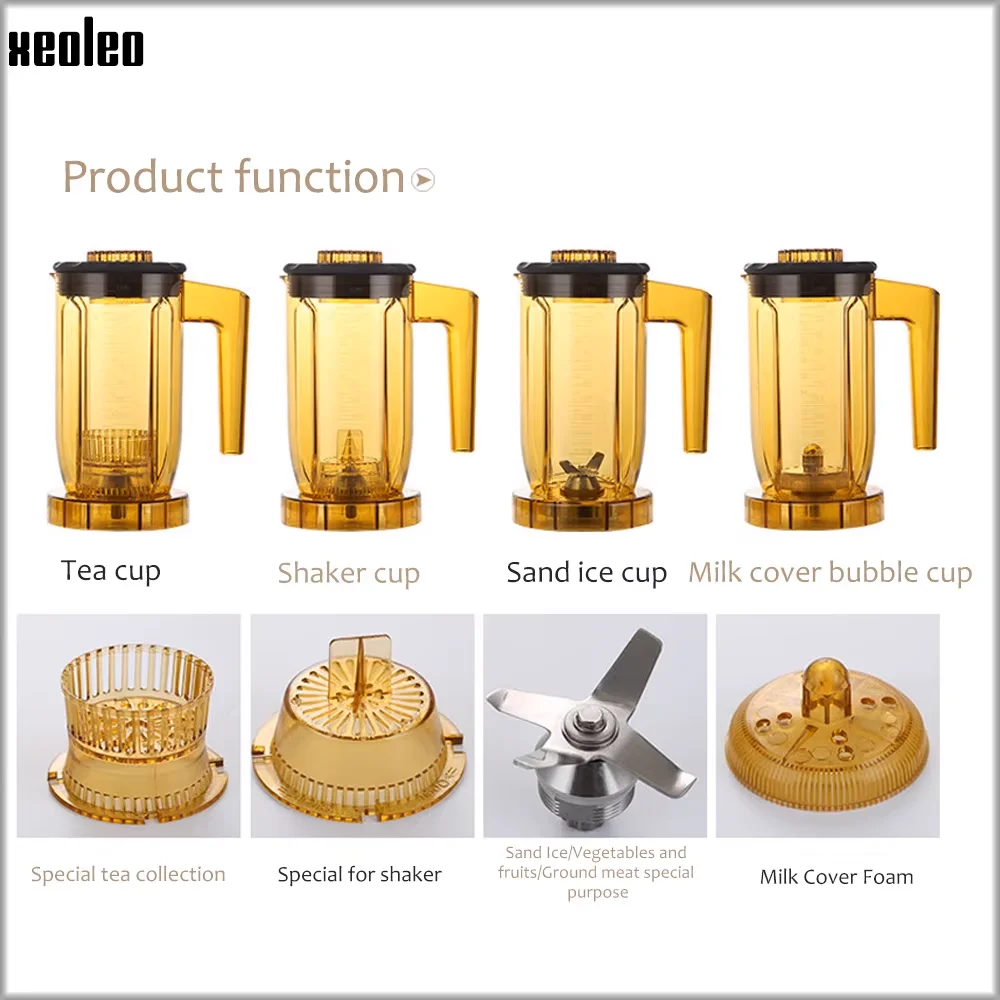Xeoleo-ミルクフォーム用のプロのティーピーマシン,バブルティーマシン,フードミキサー