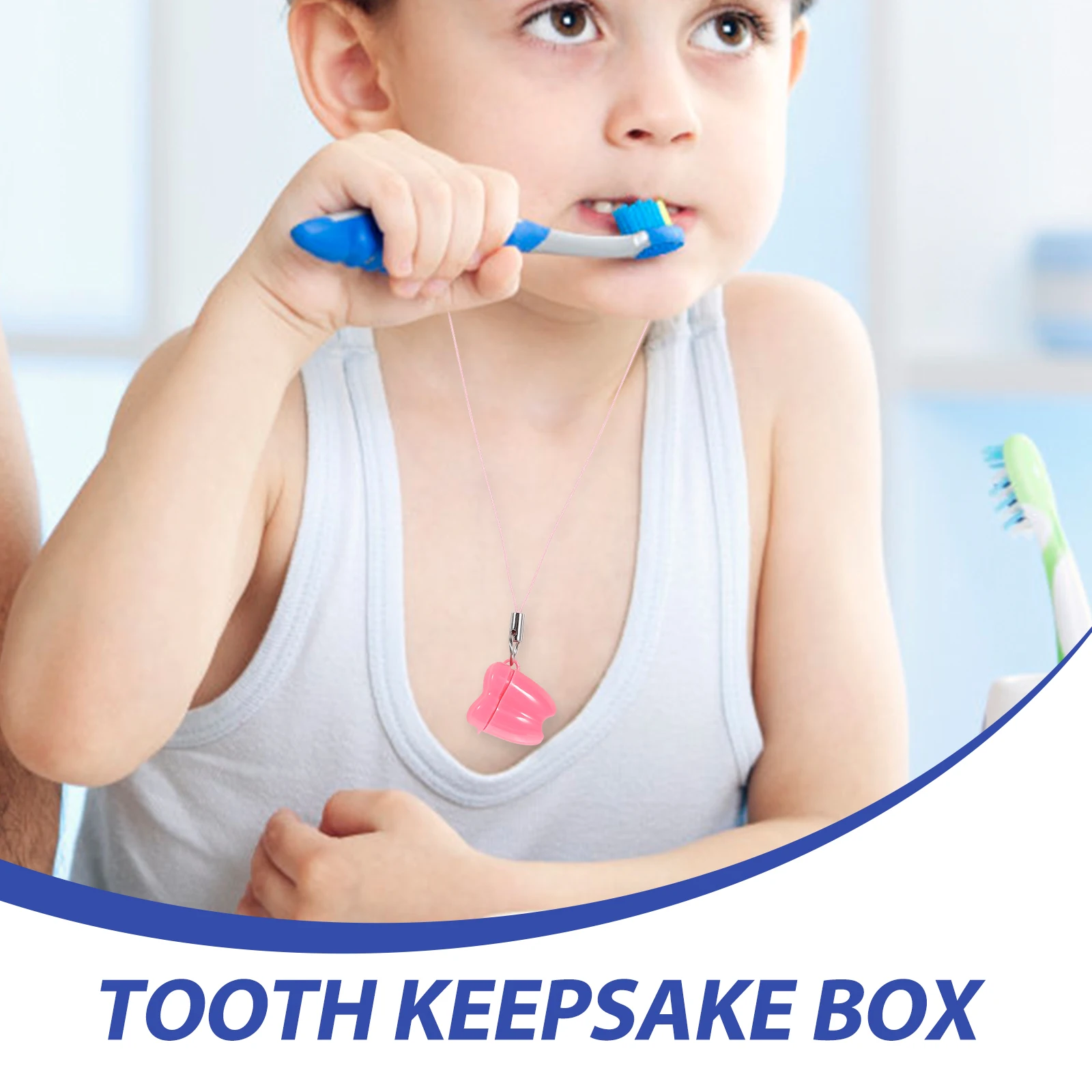 

Ящик для хранения зубов, чехол для подарков на память, органайзер для новорожденных, прочный, легкий, маленький контейнер для подарков на память, многоразовый