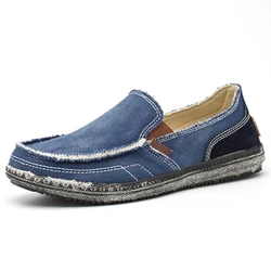 2023 Zomer Nieuwe Canvas Bootschoenen Voor Buiten Lichtgewicht Cabriolet Slip On Loafer Mode Casual Flat Antislip Dekschoenen