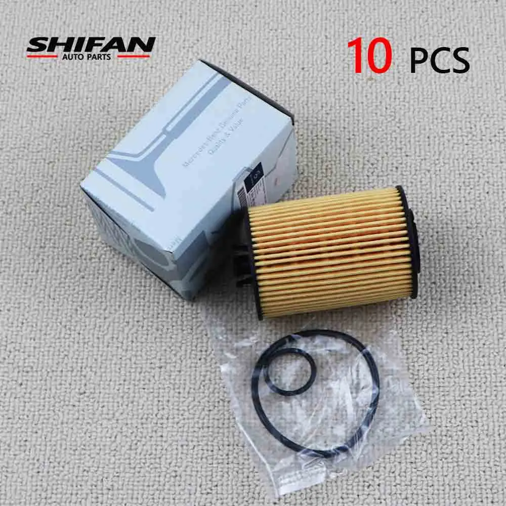 

10Pcs 2661800009 Oil filter For Mercedes-Benz W169 A150 A170 A200 A200 Turbo W245 B150 B170 B200 B200 Turbo A2661800009