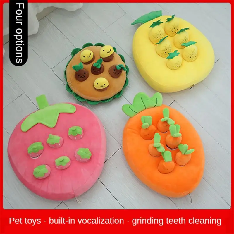 Food Toy Squeaky Interactive Super Soft All Pets Pet Supplies Sweet Potato Set Funny Pull Sweet Potato 30cm × 30cm Ins