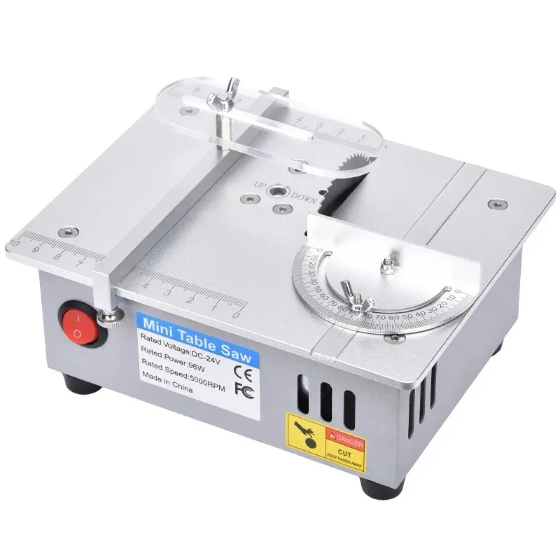 S3 96W Mini Table Saws Electric Bench Saw DIY Model Household Cutting Machine 775 Motor 63mm Blade