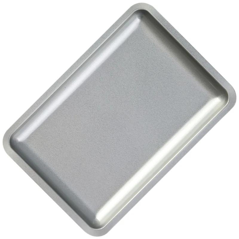 Delicate Stainless Steel Storage Tray for Nail Art Enthusiasts Dental Tray False Nails Dish Tools Perfect for Salons Dropship