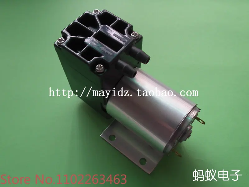 

DC DC12V miniature vacuum pump small negative pressure suction pump diaphragm pressure pump 24V gas sampling pump