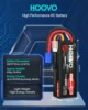 Hoovo-Lipoバッテリー,ハードケース付き,3s,11.1v,6500mah,120c,rc,ec5プラグ,スケール車両,車,2個と互換性があります 3