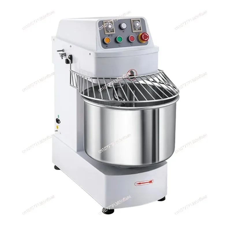 Heavy Duty Commercial Dough Mixer Large Capacity Double Speed Double Action Desktop Kneading Machine for Cake Bakery Shop
