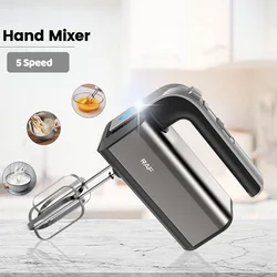 800W High Power Electric Handheld Blender Mixer Whisk Baking cream blender Small whisk 5 Gears Adjustable
