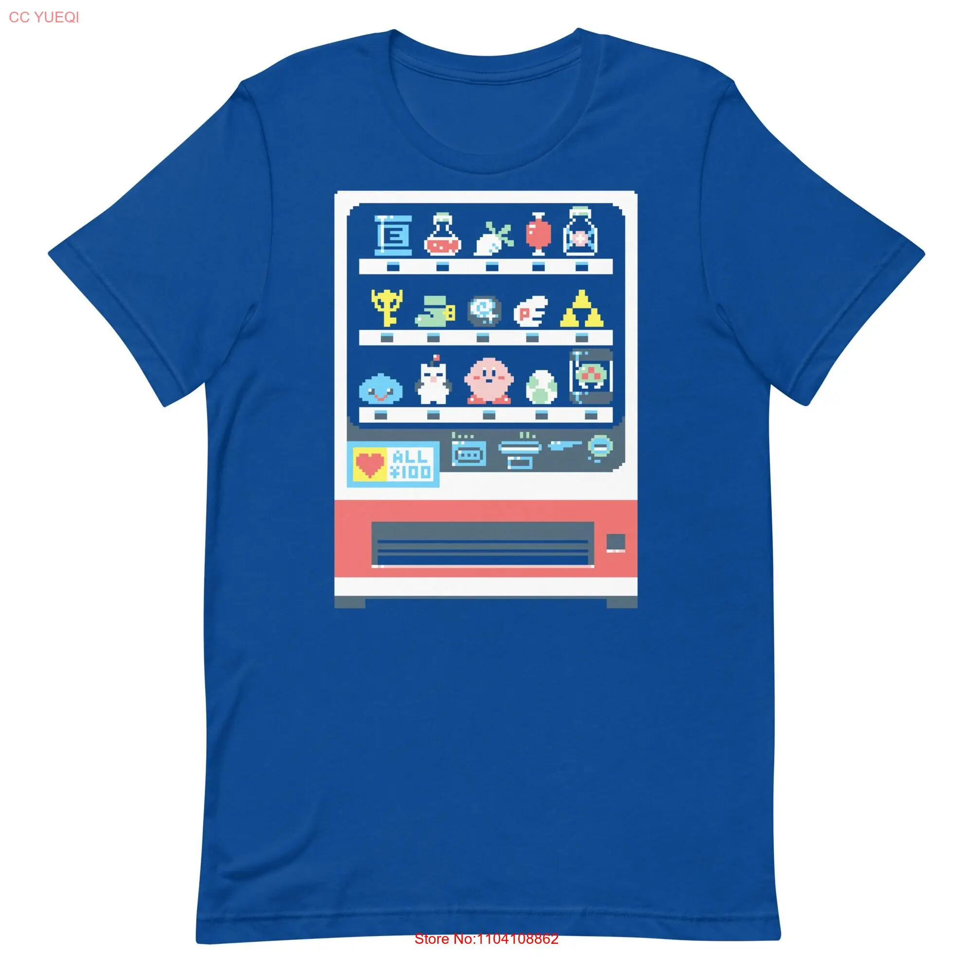 Happy Gaming Vending T Shirt long or short sleeves