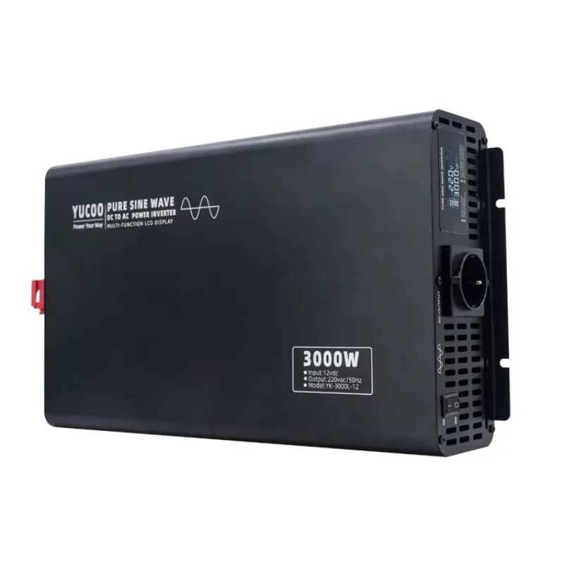 

ATV3000W DC To AC Power Inverters Converters 12V 24V 48V 60V To 110V 220V Pure Sine Wave Inverter For Home