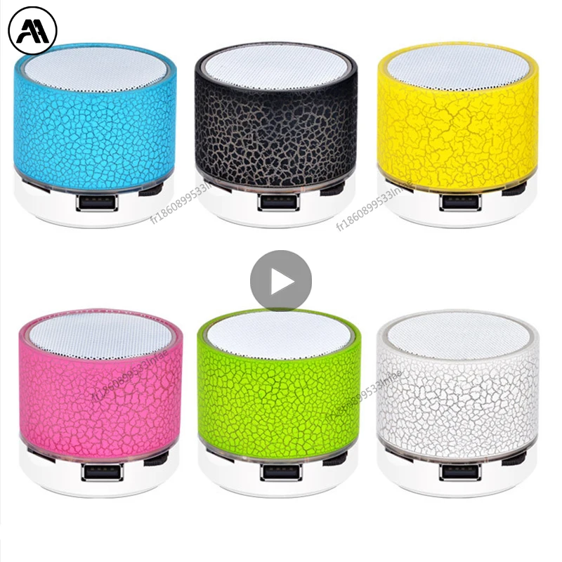 Altavoz portátil inalámbrico con Bluetooth, Mini caja de sonido para música, sistema de subwoofer, reproductor Mp3, manos libres