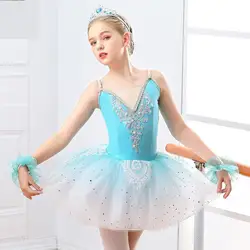 2022 New Professional Ballet Tutu Adults Child Flower Ballet Dress For Girls Kids Leotard Ballerina Dress Women Dance Wear