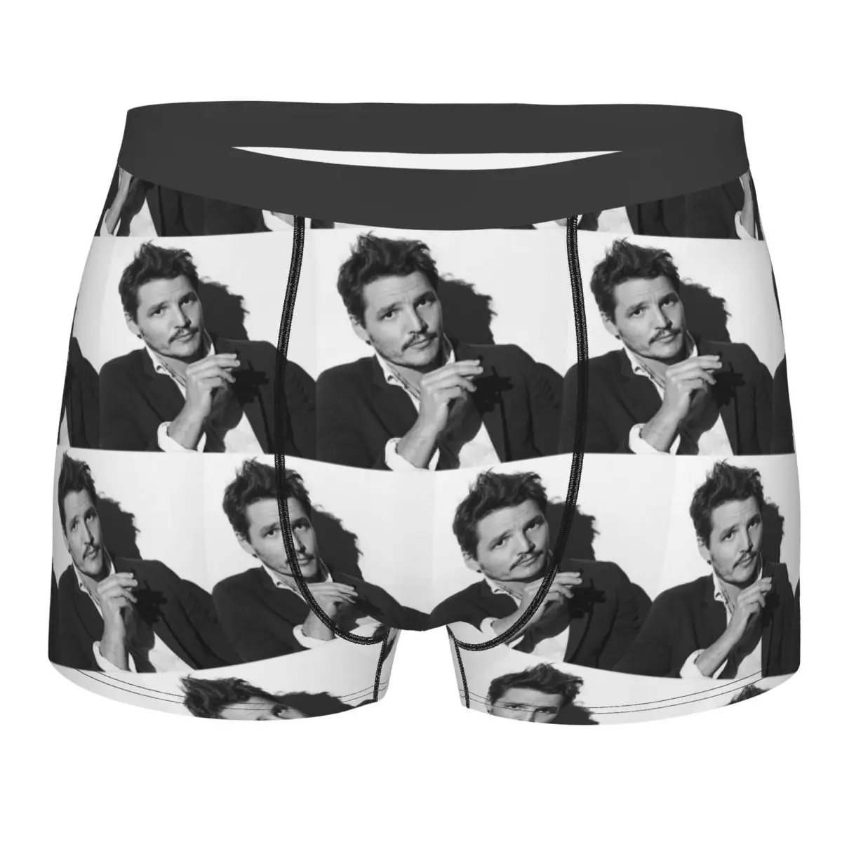 Boxer Underpants Shorts Pedro Pascal Sacred Heart Panties Male Soft Underwear for Homme Man Boyfriend Gifts