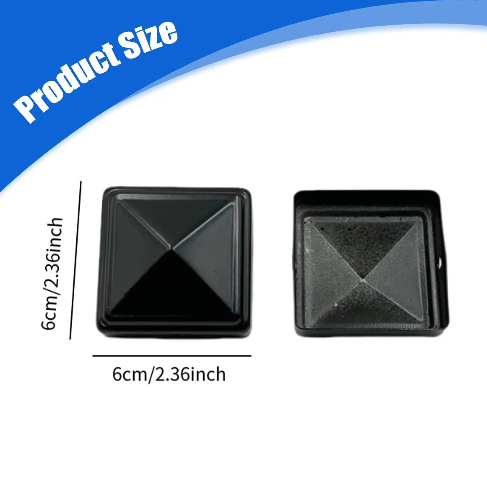 Iron Fence Post Cap Post Caps, Fence Column Cover ,Waterproof Reusable