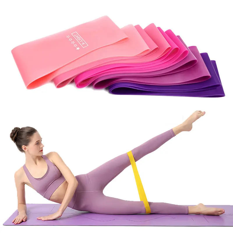 Elastic Resistance Bands Yoga Training Gym Fitness Gum Pull Up Assist Rubber Band Crossfit Exercise Workout Equipment