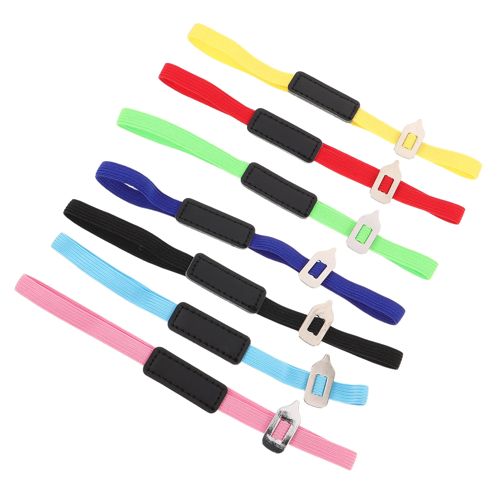 7 قطع من الإشارات المرجعية المرنة المصنوعة من البولي يوريثان، علامات صفحة ملونة قابلة للتعديل لقراءة حزمة الإشارات المرجعية السائبة للسفر المدرسي