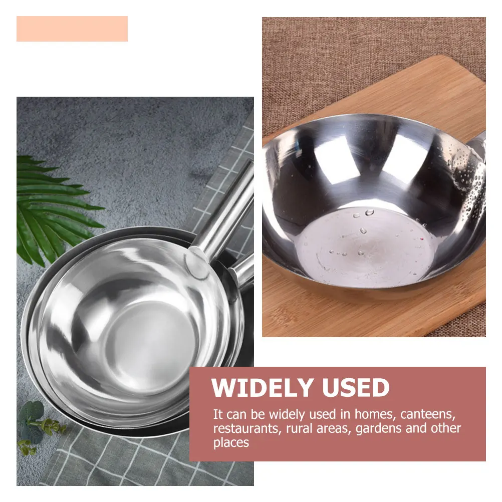 

Stainless Steel Water Scoop Long Handle Soup Ladle Kitchen Spoon Metal Utensil Pouring Tool Large Capacity Serving Gadgets