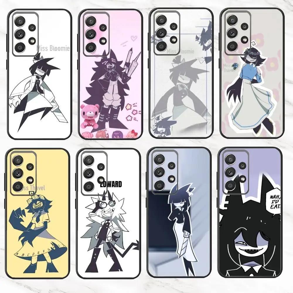 

Miss B-Bloomie FPE Phone Case For Samsung S25,S24,S21,S22,S23,S30,Ultra,S20,Plus,Fe,Note,10,9,5G Black Cover