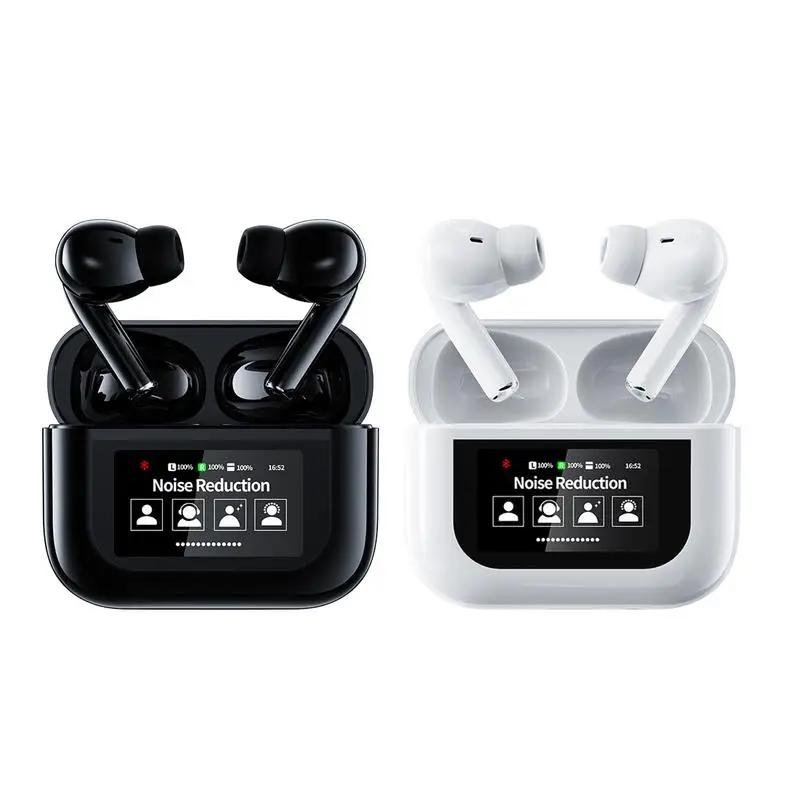 

Wireless Earphones Touch Screen Earbuds Sports Headphones With Charging Case Long Battery Life Fitness Ear Buds For Smartphone