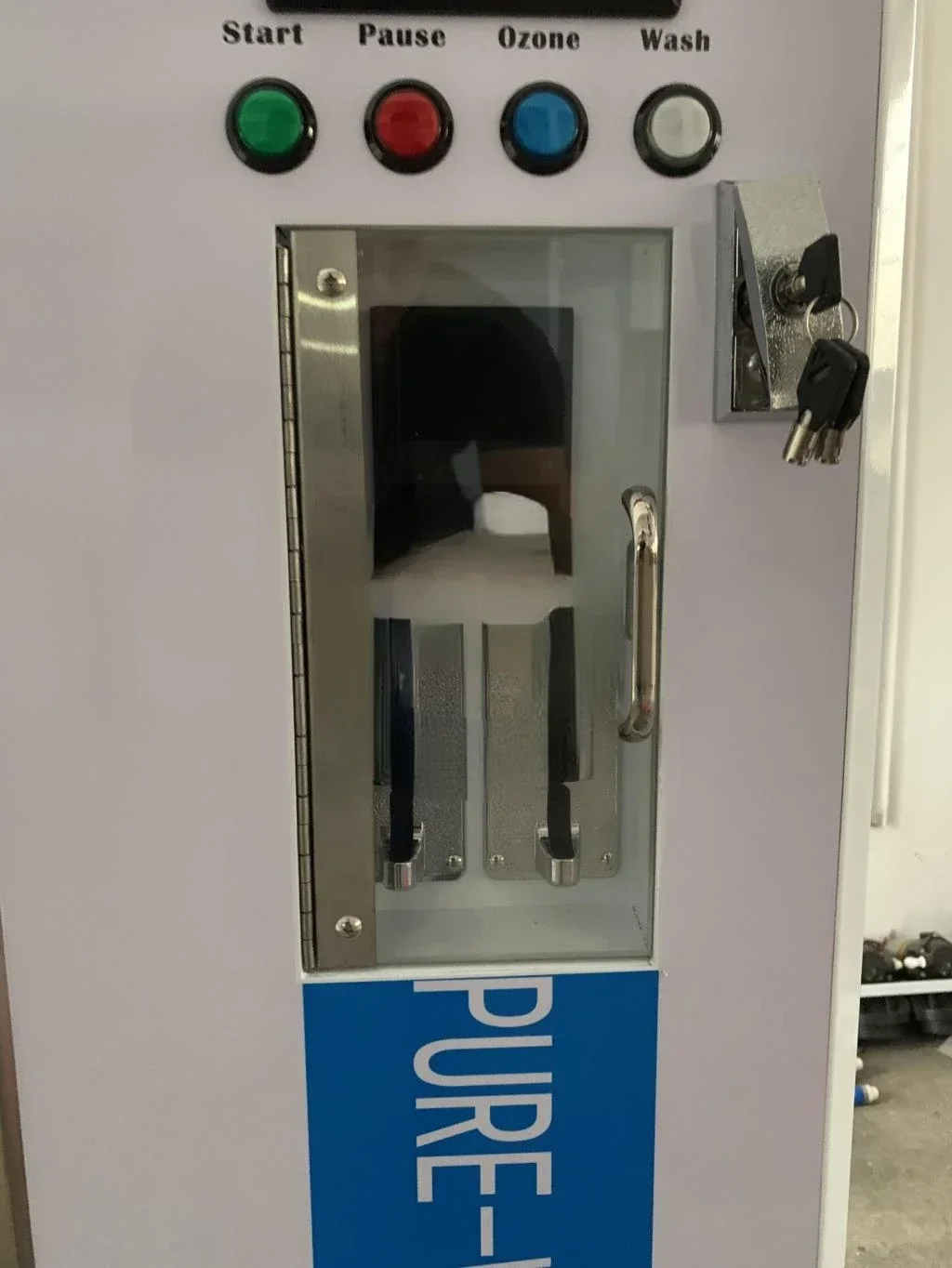 

2022 Standard model multifunctional coin and bill acceptor washing function commercial purified water vending machine