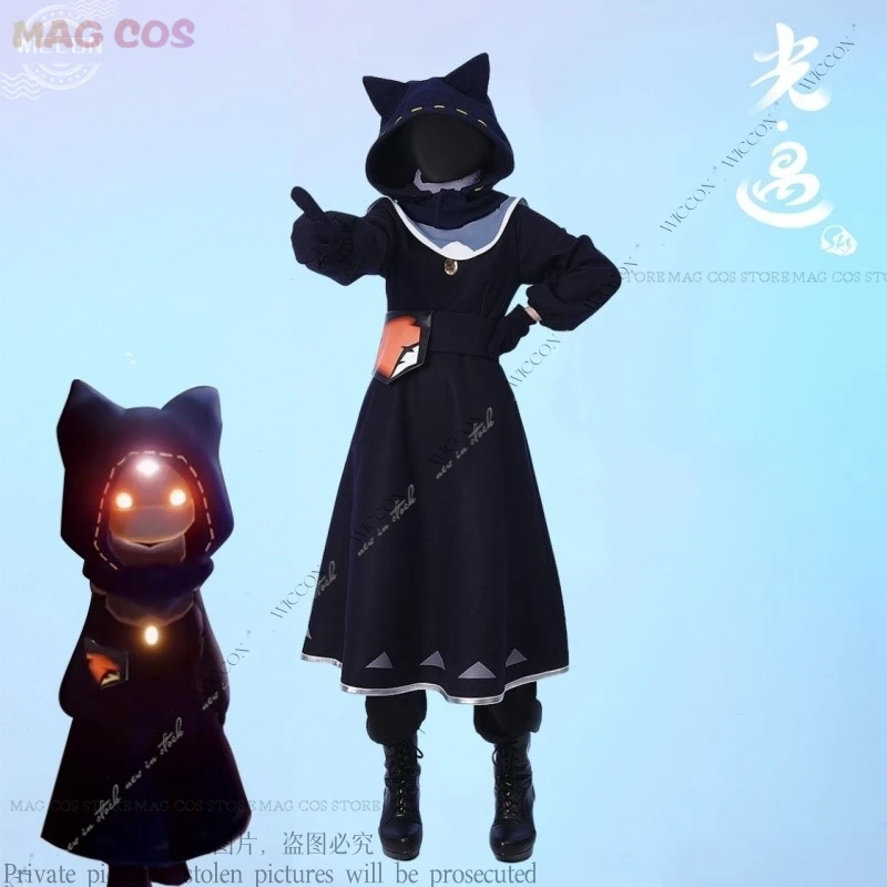 Sky Cosplay Costume Children Of Cos Light Woman Man Role Play Stage Costume Comic-Con Character The Ancestor of The Cat Set