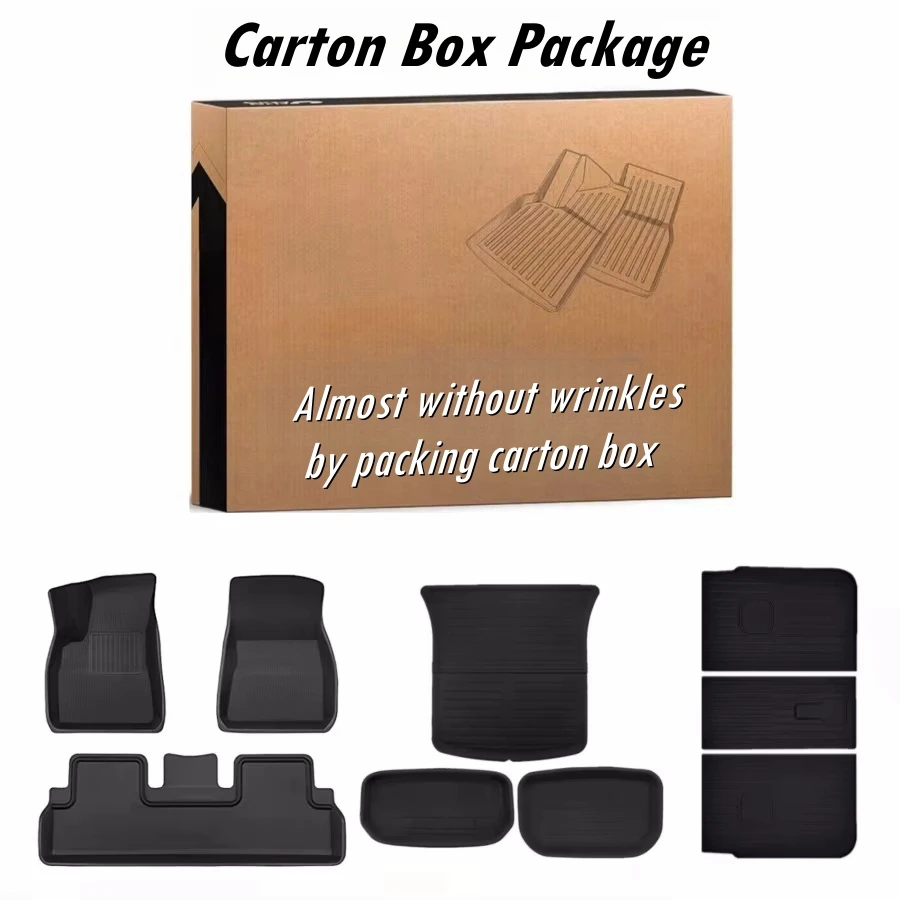 For Tesla Model Y 2020-2025 2026 Premium Performance 5-Seater RHD LHD Floor Mats All-Weather Trunk Mats for Model Y Floor Liners