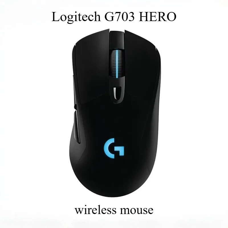 Logitech G703hero Esports Eat Chicken Macro RGB Backlit Computer Game Lol/cf Wireless Charging Mouse