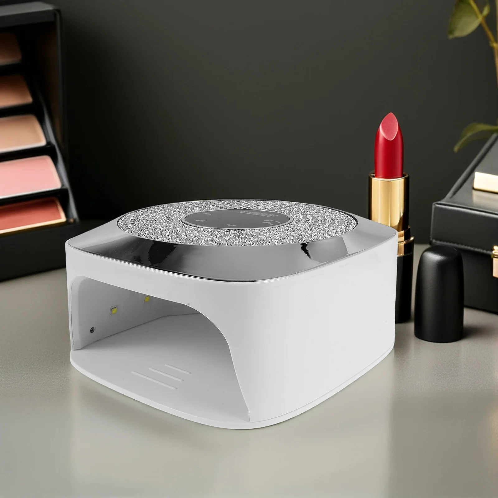 48 W UV-LED-Nageltrocknerlampe für Gel-Nagellack, schnelles Trocknen mit 4 Zeitmodi und verstellbarem Ständer, professionelles Maniküre-Werkzeug