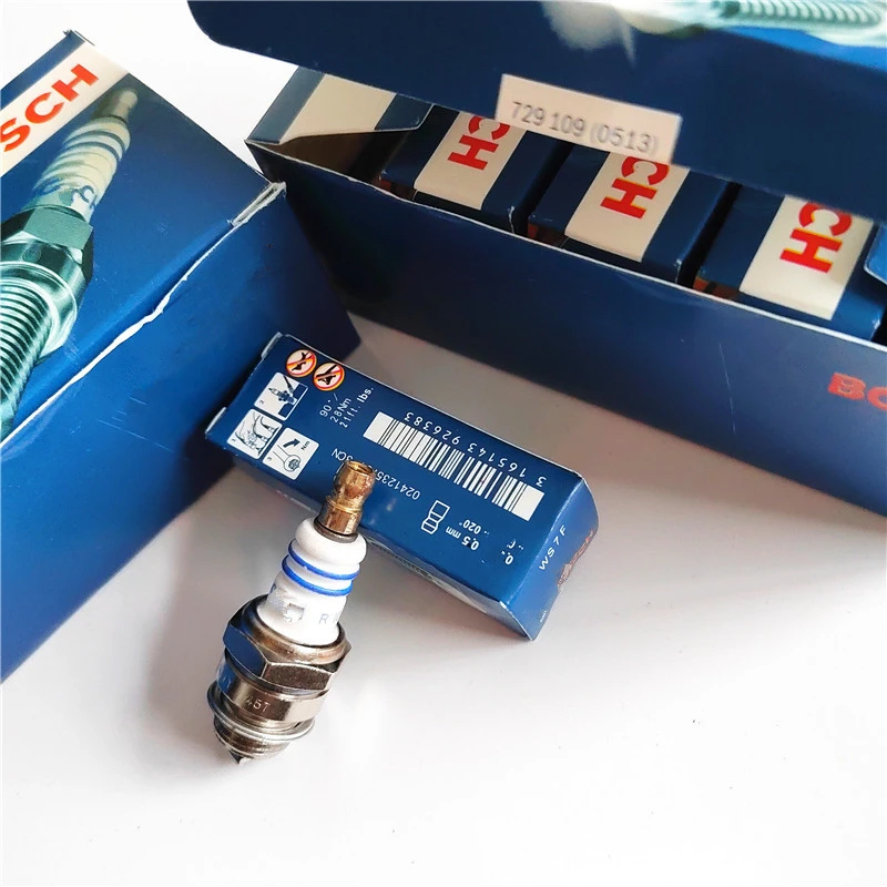 Imagem -03 - Spark Plug para Motosserra Bosch Stihl Husqvarna Motores Cortador de Sebes Cortador de Escova Peças Sobressalentes Ignição Ws7f Wsr6f 10 Pcs