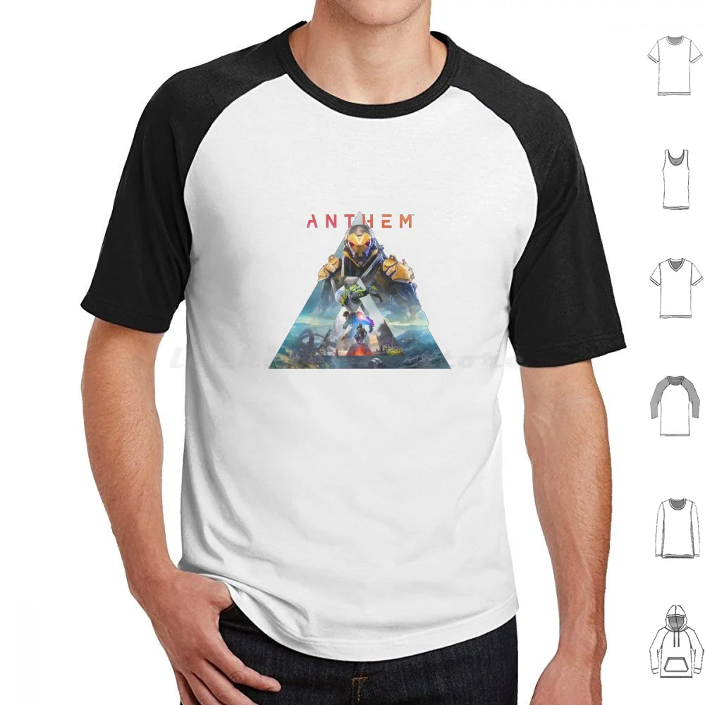 Anthem T Shirt 6xl Cotton Cool Tee Anthem Anthem Game Interceptor Colossus Ranger