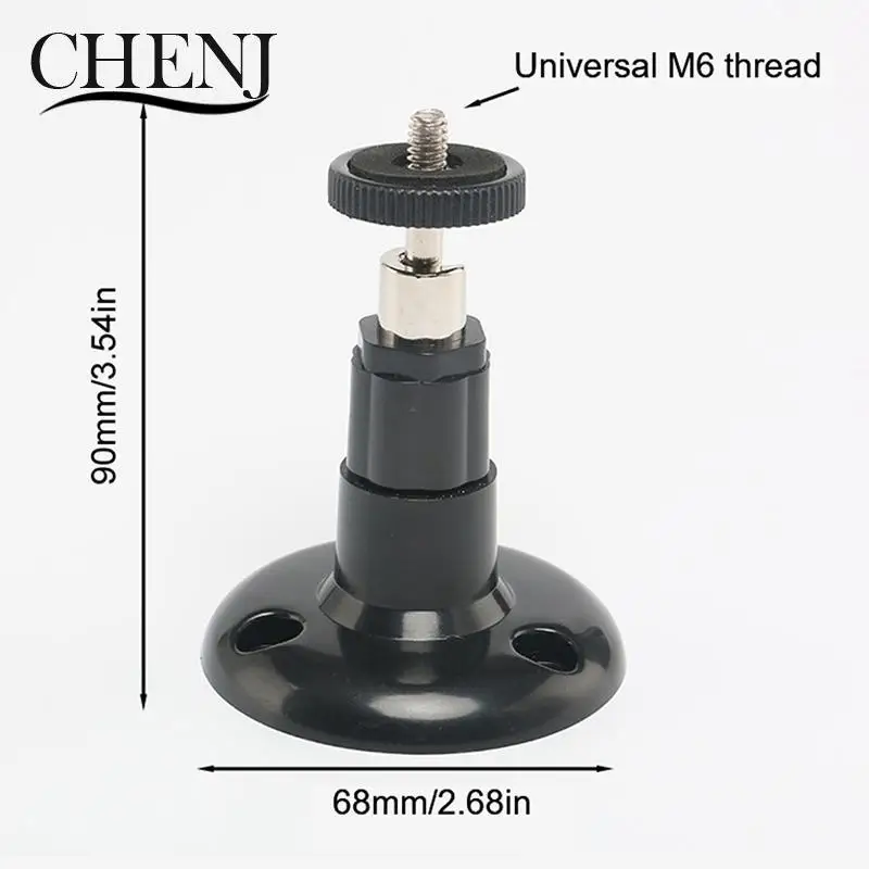 Wall Mount Bracket Installation Metal Holder Secure Rotary CCTV Camera Stand For Security Surveillance Camera