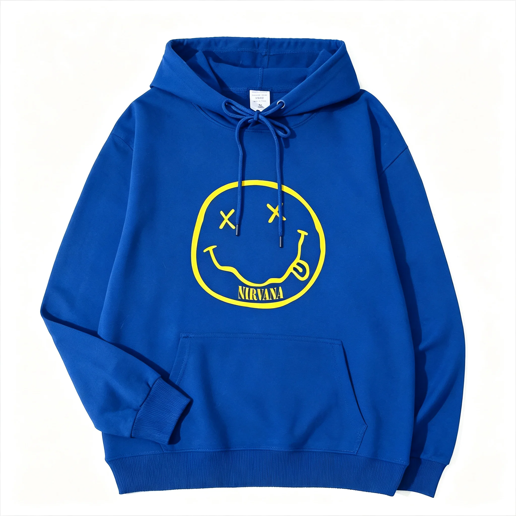 Band Rock-Nirvana Hoodie Herren und Damen Langarm Hochwertiger Herbst- und Winter-Street-Casual-Hoodie Hip-Hop Y2K Street-Top – Detail 17