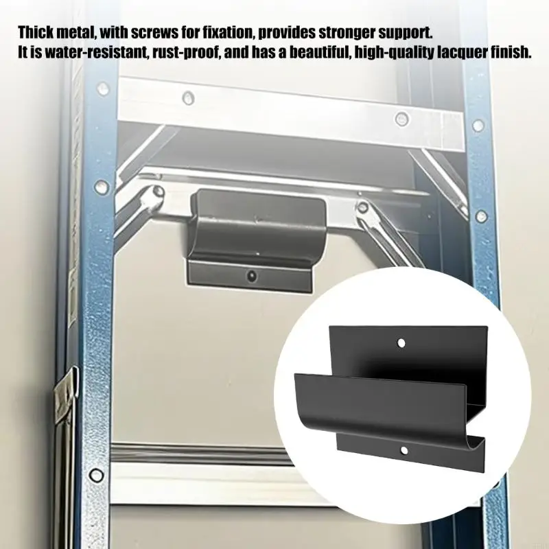 Garage Wall Ladder Hangers with 50-Pound Load Limit for Folding Chair & Ladder 55KF