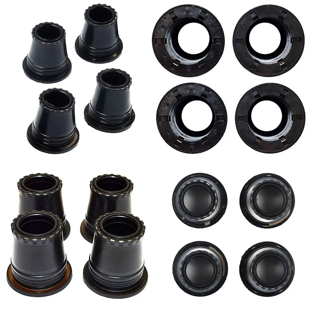 4 Pack Car Fuel Diesel Injector Upper Seal Replace 97376304 Fuel Injector Oil Seal Set for Astra H MK5 MK6 Corsa Mokka