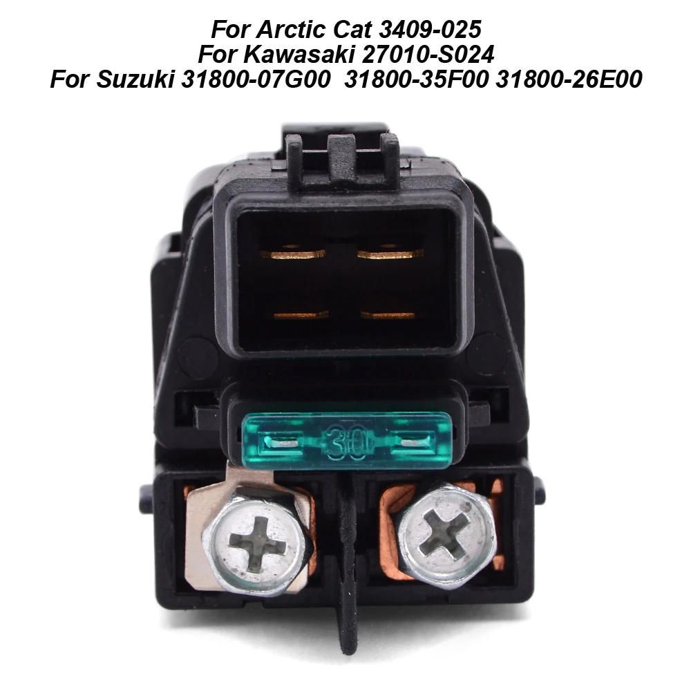 

Motorcycle Starter Relay Solenoid For Arctic Cat 400 DVX For Kawasaki KSF400 KFX400 For Suzuki LTZ400 QuadSport GSXR600 GSXR750