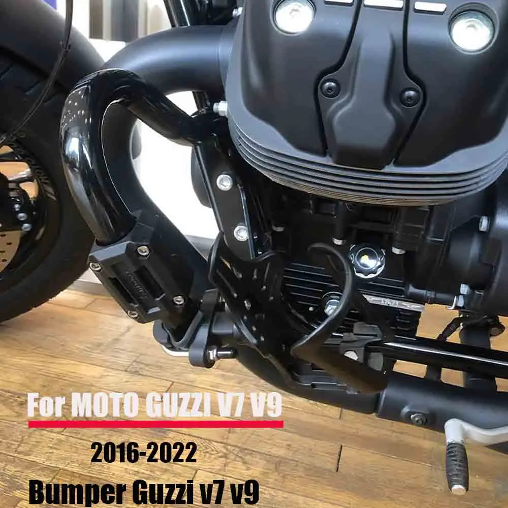 Para GUZZI V7 V9 Roamer accesorio modificado parachoques Guzzi v7 v9 para MOTO GUZZI V7 V9 2016-2022 accesorio de modificación de motocicleta