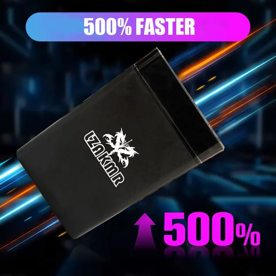 Portable Retro Game HDD PlayZone 1TB Launchbox/Playnite/Retrobat Emulator Game HDD For PS5/Xbox/Switch/PS4/PS3 With 16000+ Games